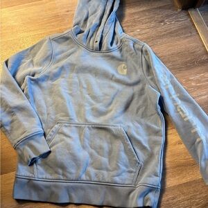 Carhartt Women's Light Blue Hoodie